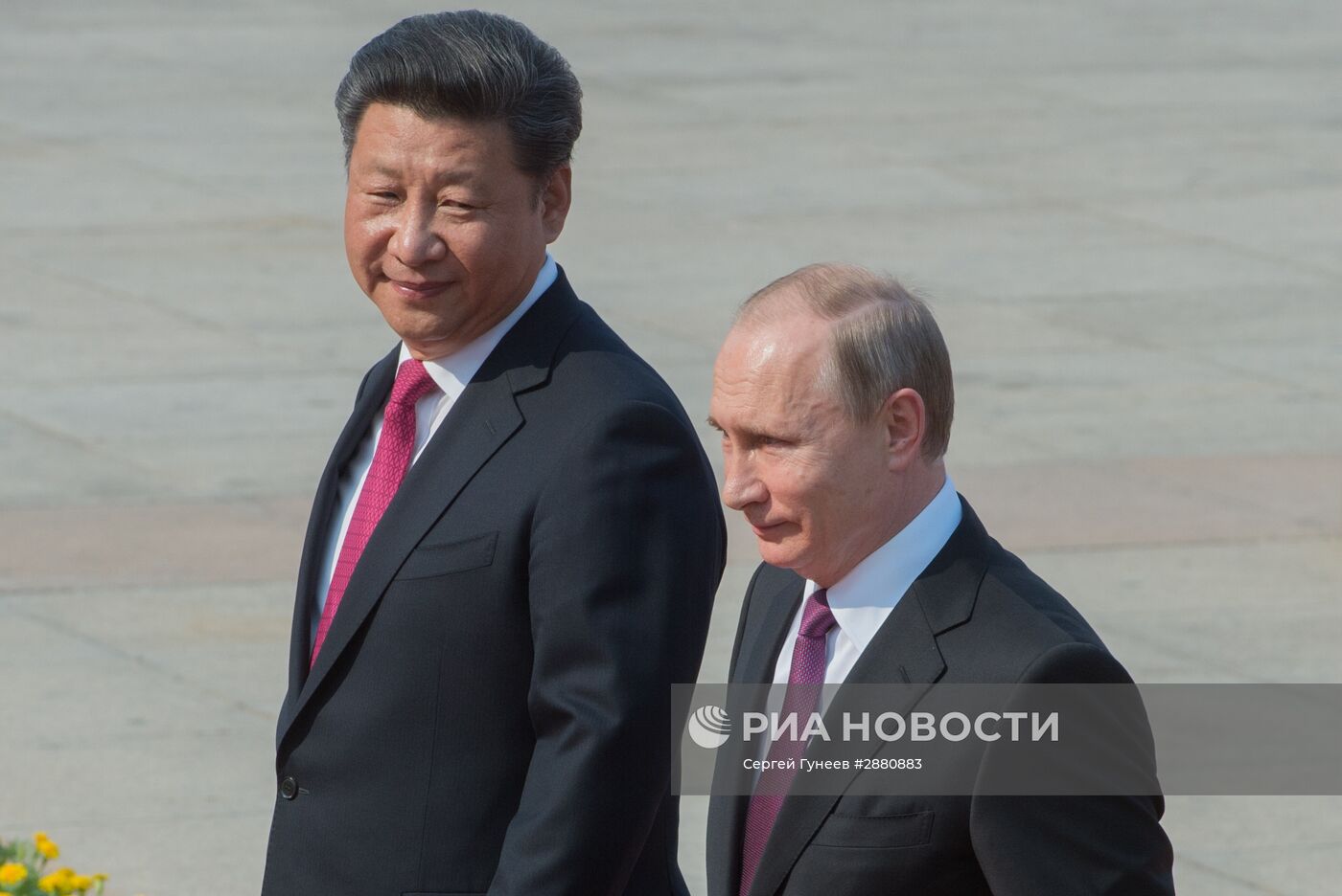 Официальный визит президента РФ В. Путина в Китайскую Народную Республику