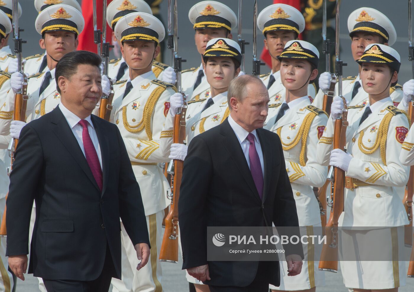 Официальный визит президента РФ В. Путина в Китайскую Народную Республику