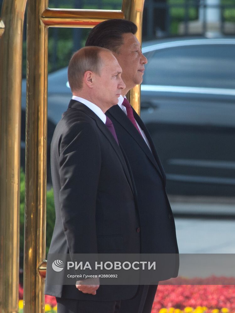 Официальный визит президента РФ В. Путина в Китайскую Народную Республику