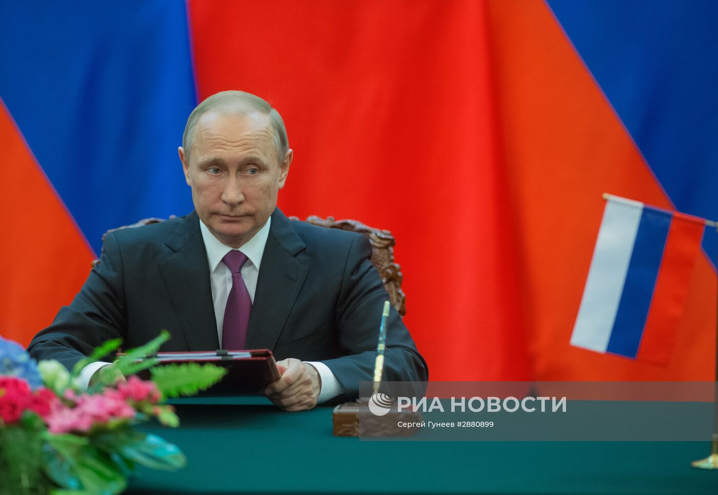 Официальный визит президента РФ В. Путина в Китайскую Народную Республику