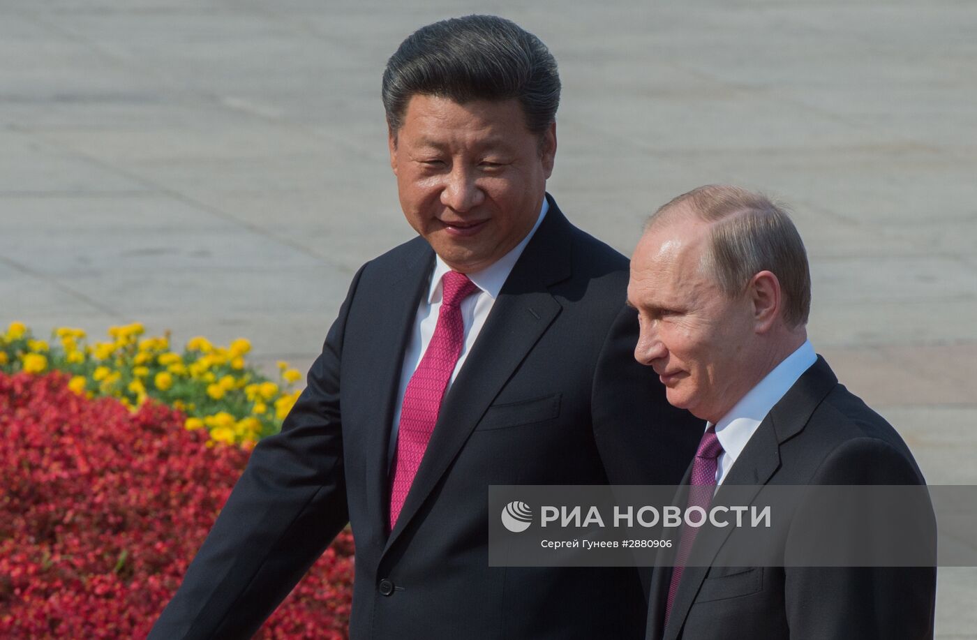 Официальный визит президента РФ В. Путина в Китайскую Народную Республику