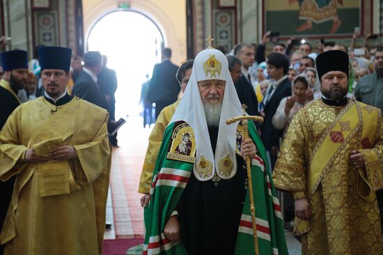 Патриарх Московский и всея Руси Кирилл посетил Республику Коми