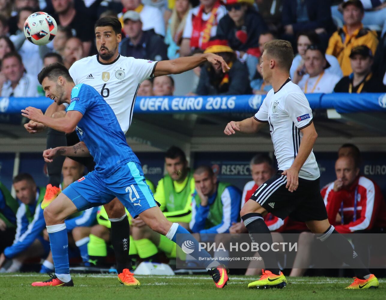 Футбол. Чемпионат Европы - 2016. Матч Германия - Словакия