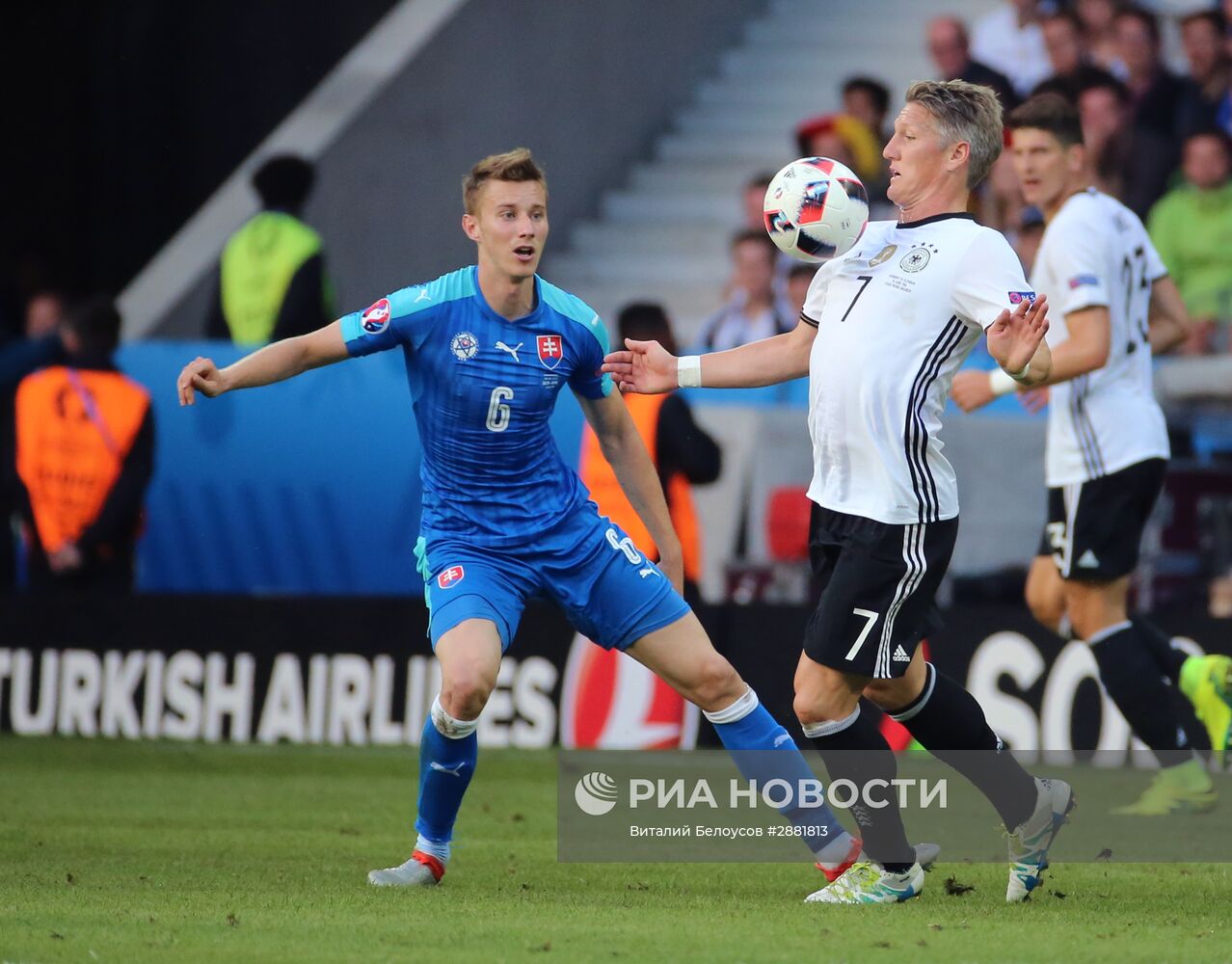Футбол. Чемпионат Европы - 2016. Матч Германия - Словакия