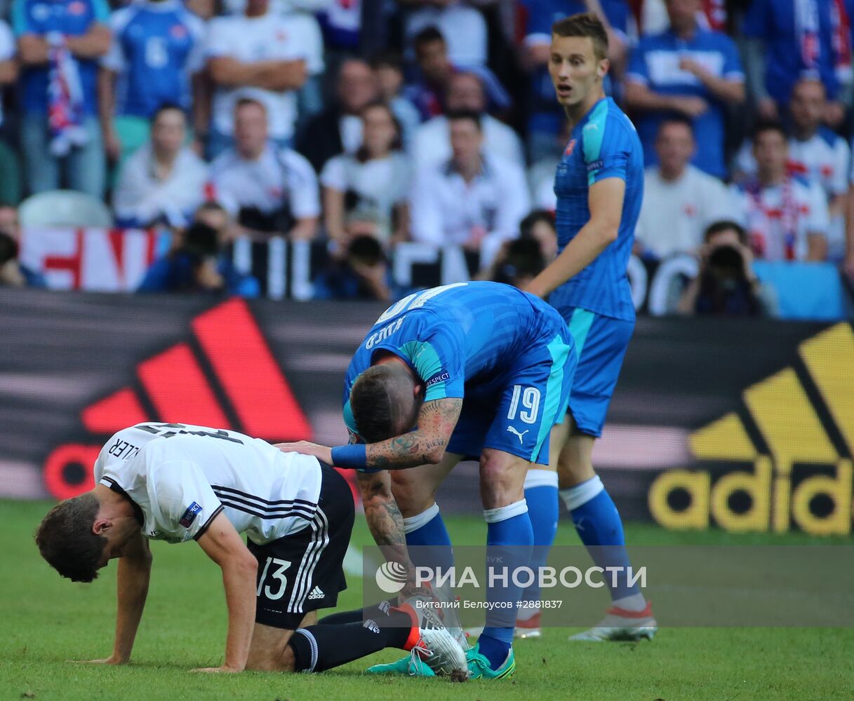 Футбол. Чемпионат Европы - 2016. Матч Германия - Словакия
