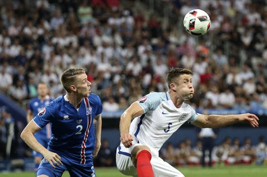 Футбол. Чемпионат Европы - 2016. Матч Англия - Исландия