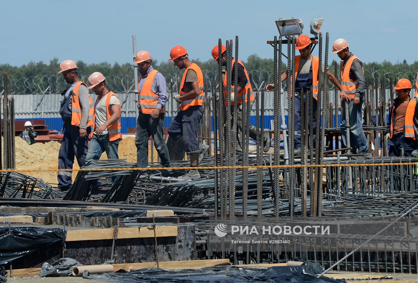 Строительство нового терминала аэропорта "Домодедово"