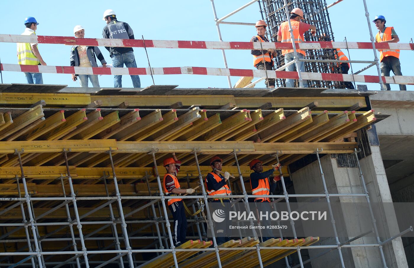 Строительство нового терминала аэропорта "Домодедово"