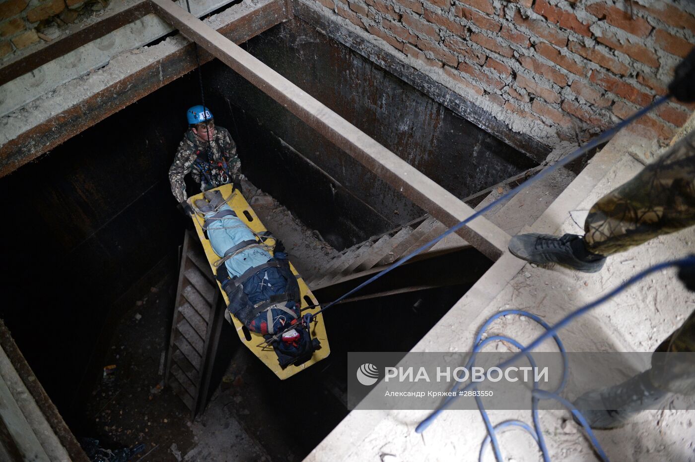 Открытие полевого лагеря "Юный спасатель" в Новосибирской области