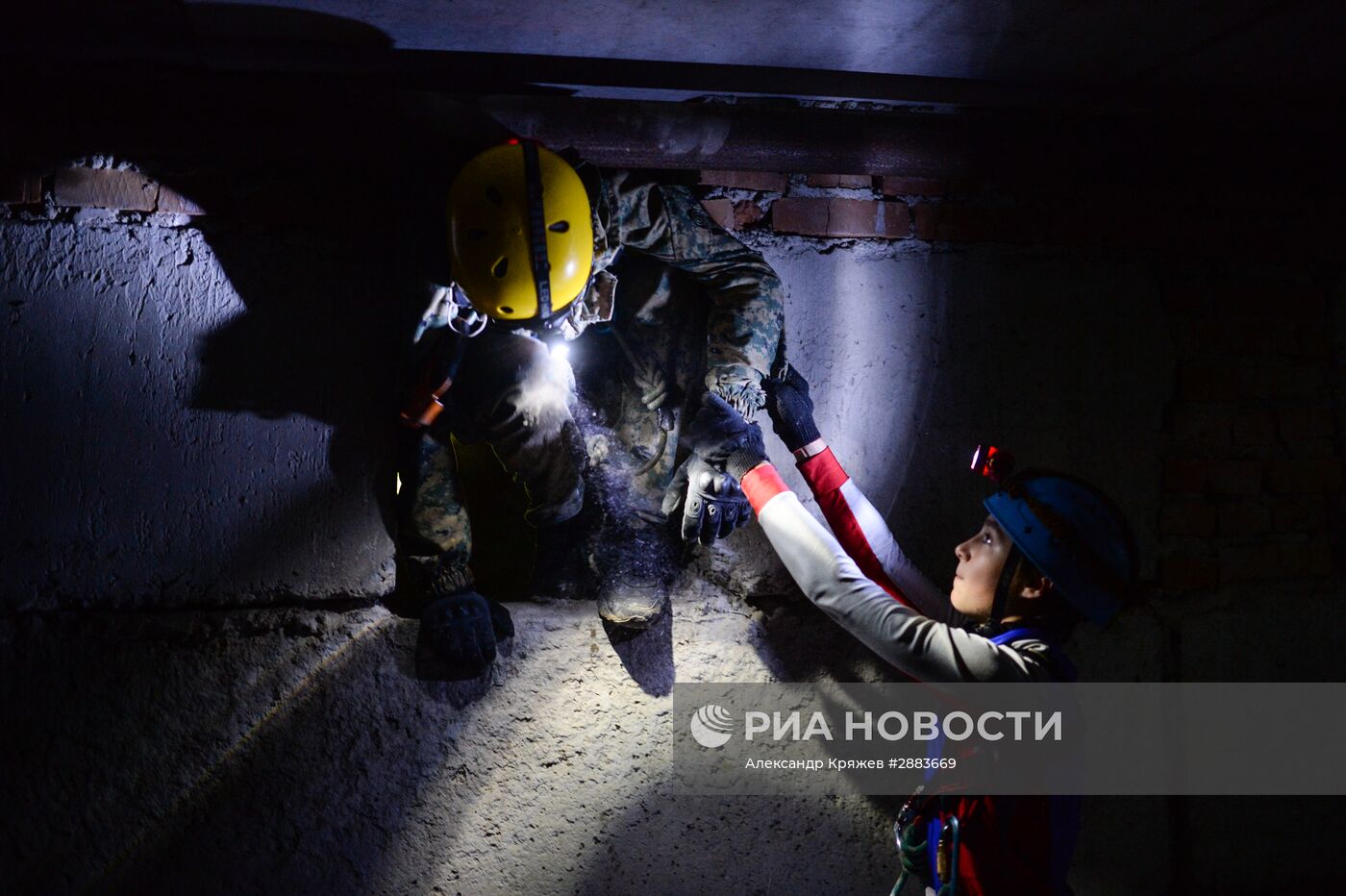 Открытие полевого лагеря "Юный спасатель" в Новосибирской области