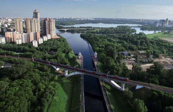 Виды Москвы с высоты птичьего полета