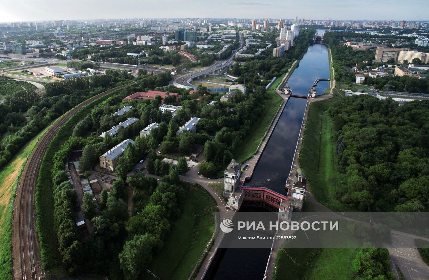 Виды Москвы с высоты птичьего полета