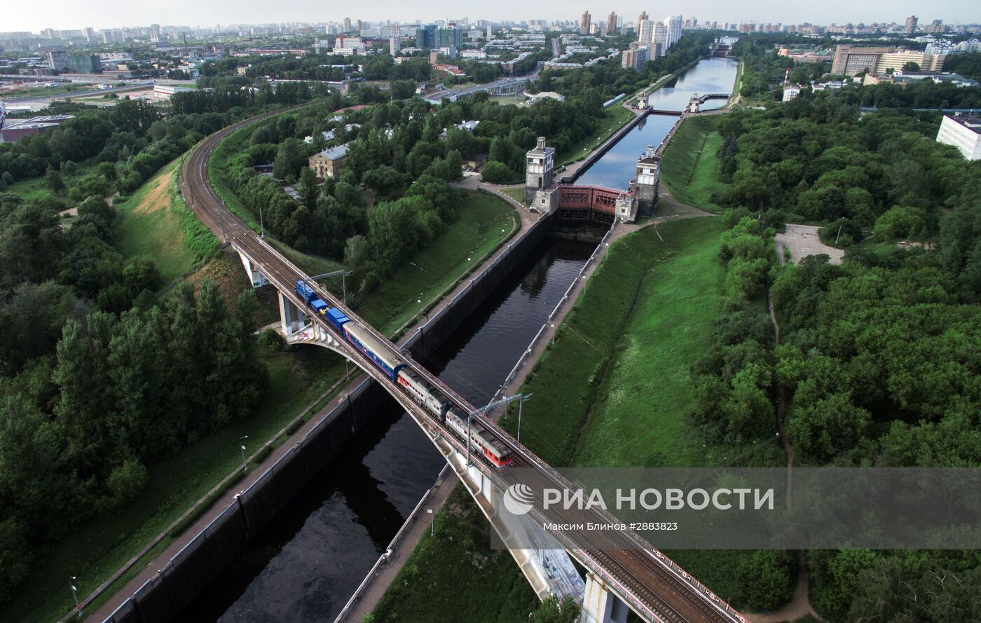 Виды Москвы с высоты птичьего полета