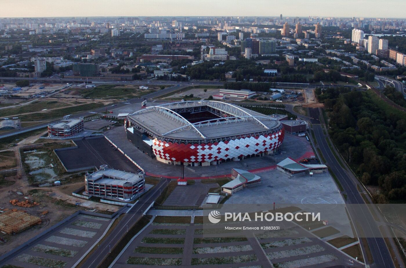 Виды Москвы с высоты птичьего полета