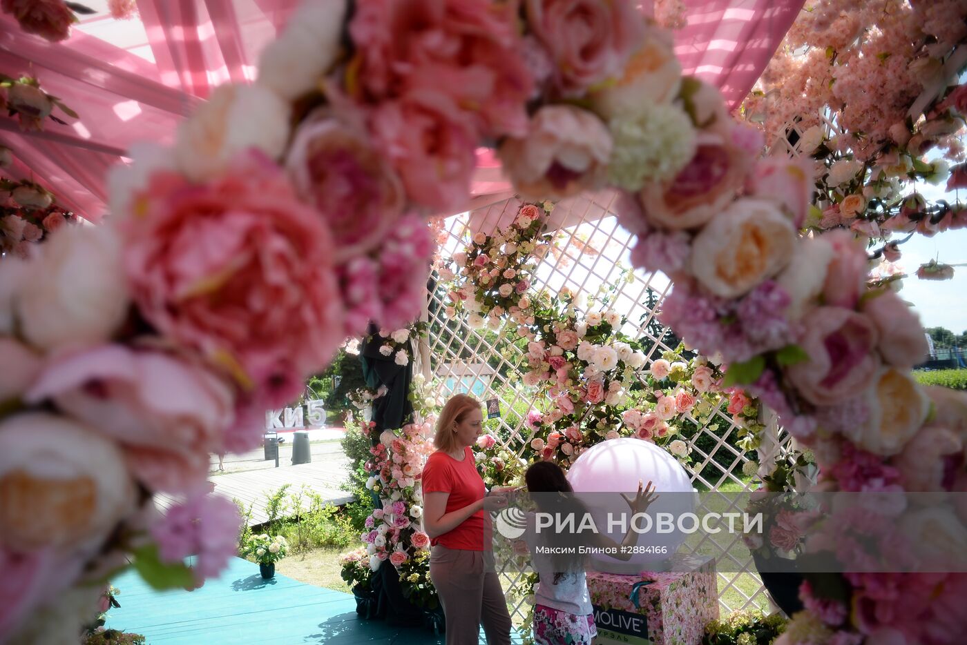 Открытие V Московского международного фестиваля садов и цветов Moscow Flower Show