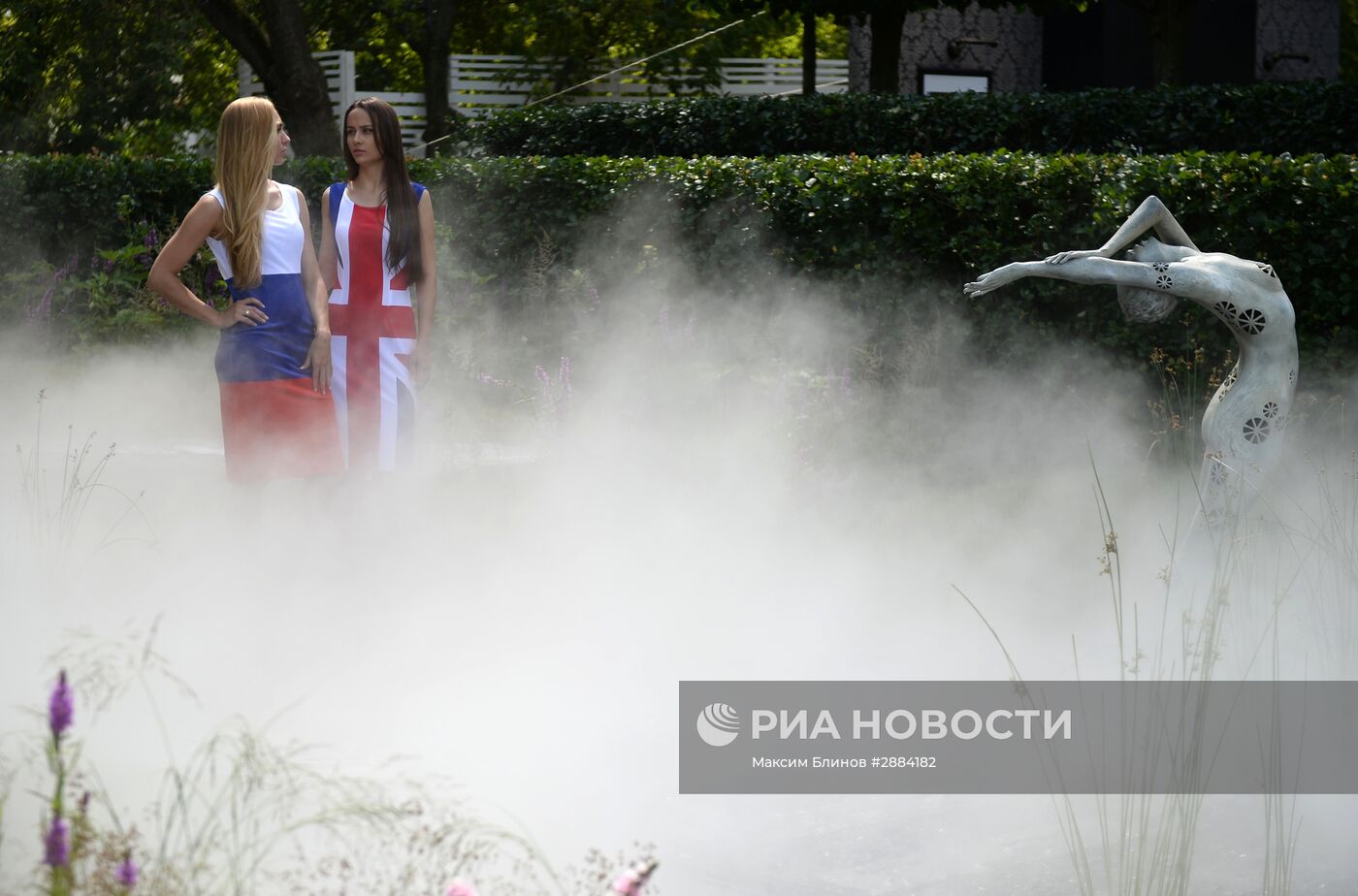 Открытие V Московского международного фестиваля садов и цветов Moscow Flower Show