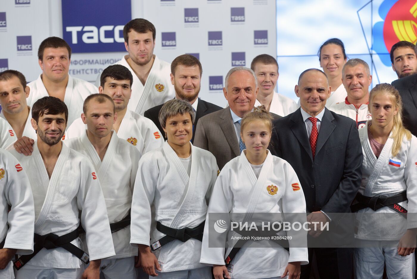 Презентация состава сборной России по дзюдо на Олимпийских играх