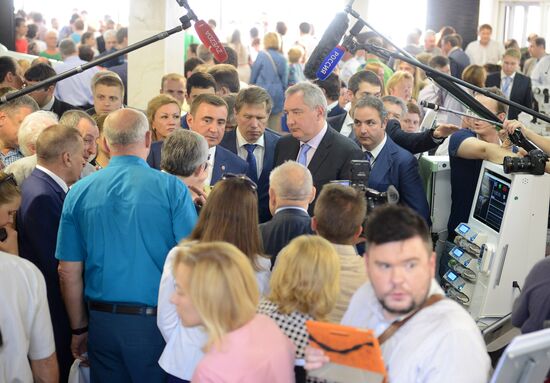 Рабочая поездка вице-премьера РФ Д. Рогозина в Тулу