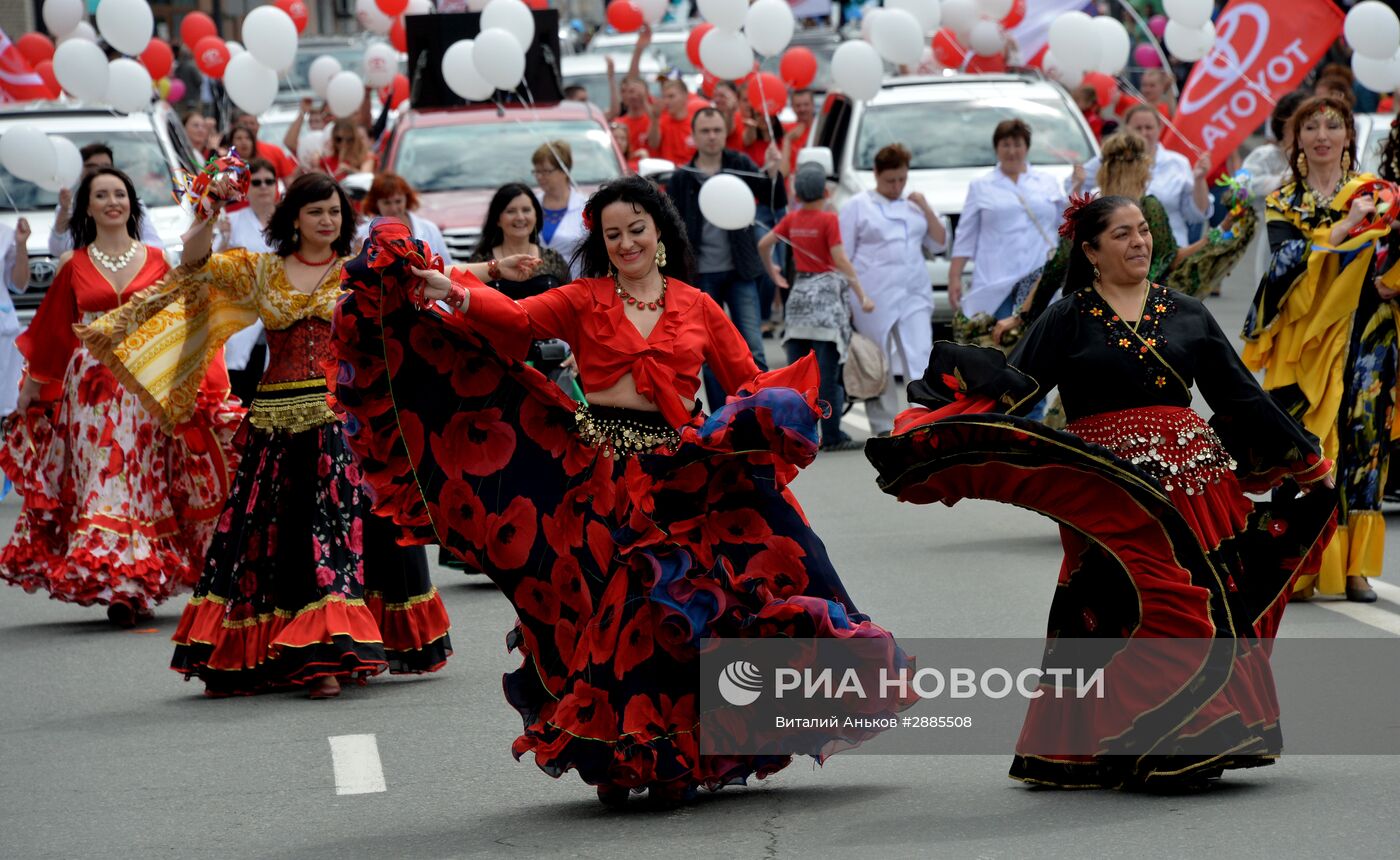 Празднование Дня города во Владивостоке