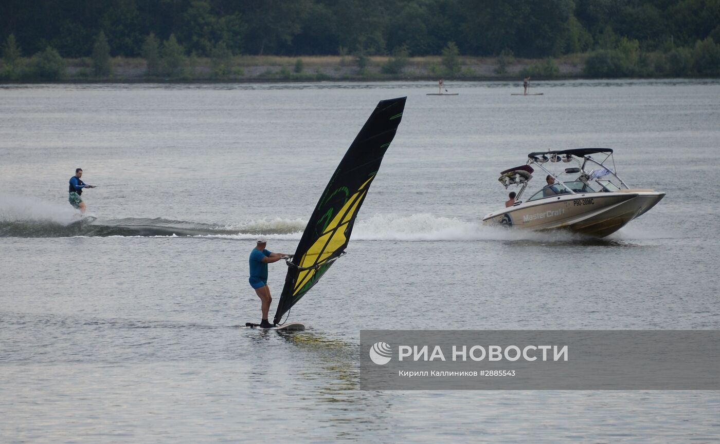 Пляжный отдых в Москве