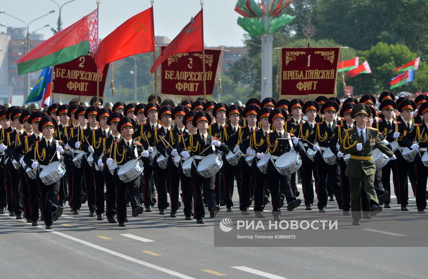 Военный парад в честь Дня независимости Белоруссии