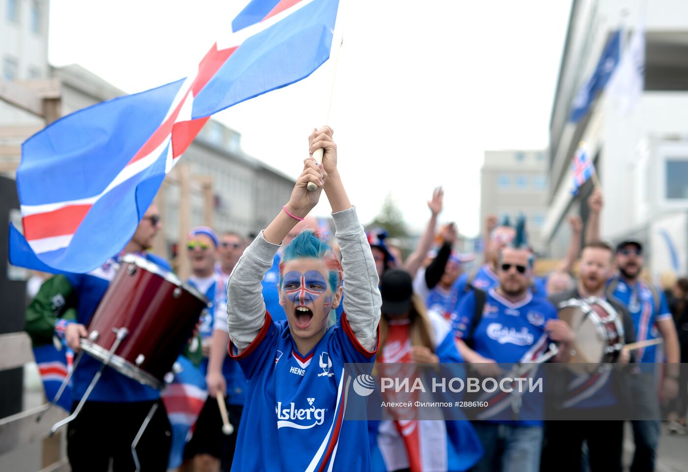 Просмотр матча Евро-2016 Франция - Исландия в Рейкьявике