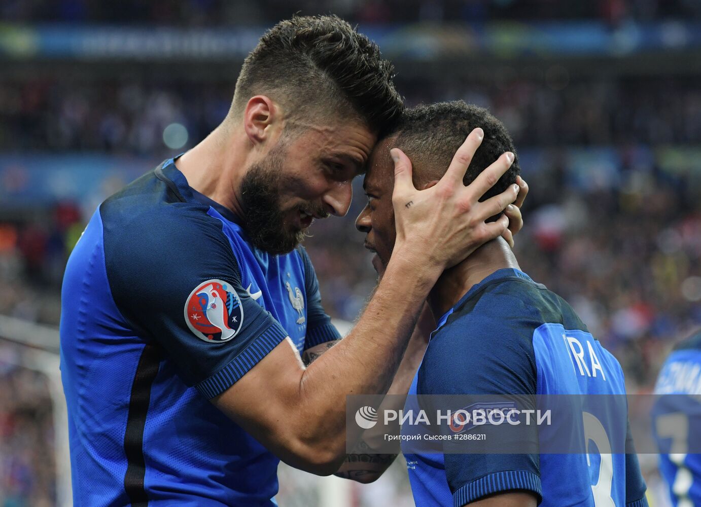 Футбол. Чемпионат Европы - 2016. Матч Франция - Исландия