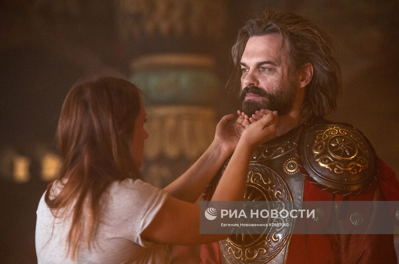 Съемки фильма "Последний богатырь"