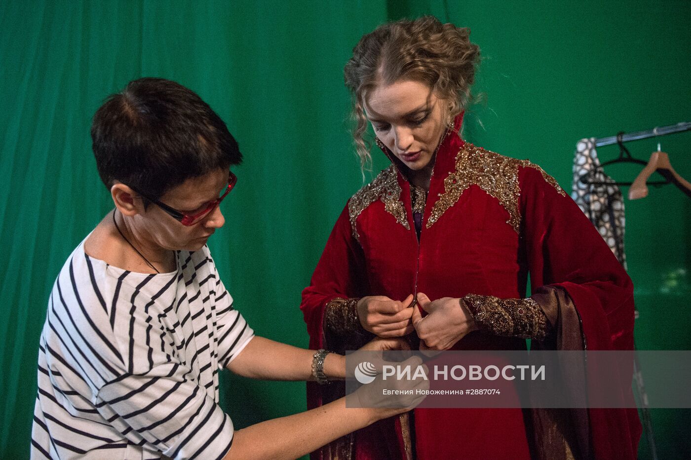 Съемки фильма "Последний богатырь"
