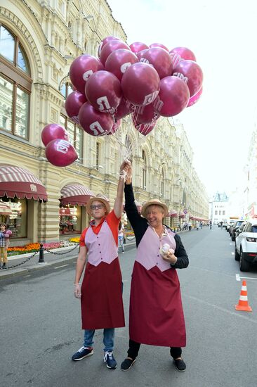 День мороженого в ГУМе