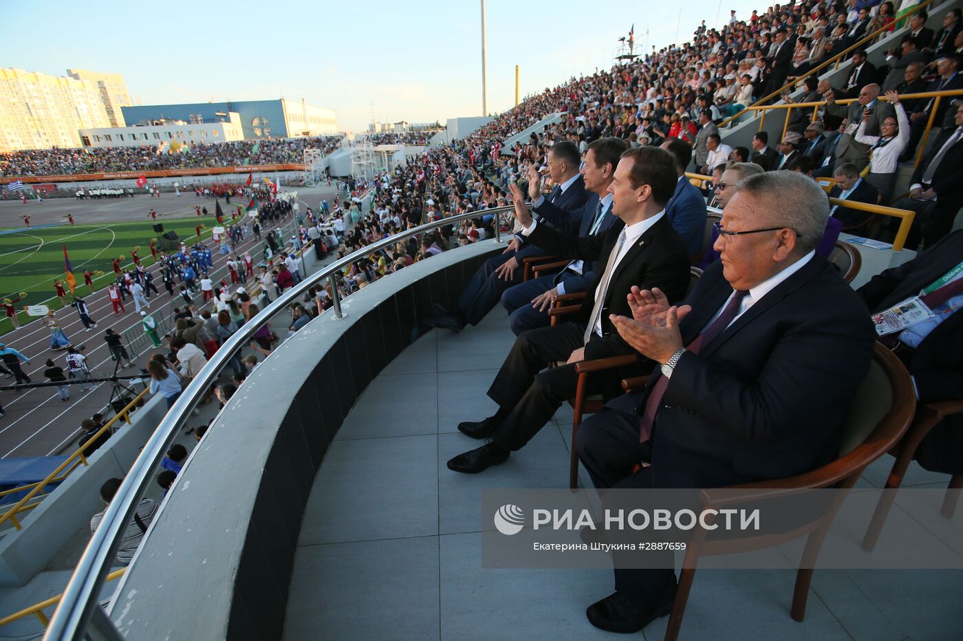 Рабочая поездка премьер-министра РФ Д. Медведева в Дальневосточный федеральный округ
