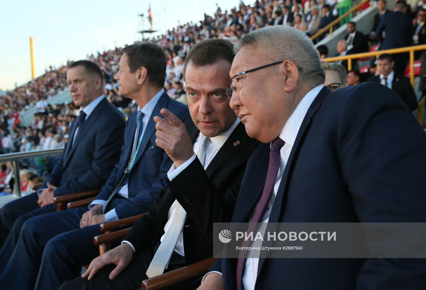Рабочая поездка премьер-министра РФ Д. Медведева в Дальневосточный федеральный округ