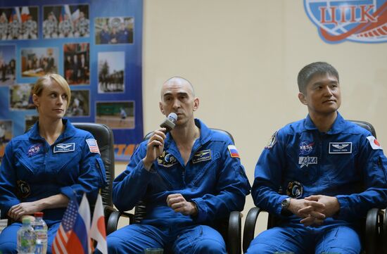 Пресс-конференция экипажа 48/49-й экспедиции на МКС