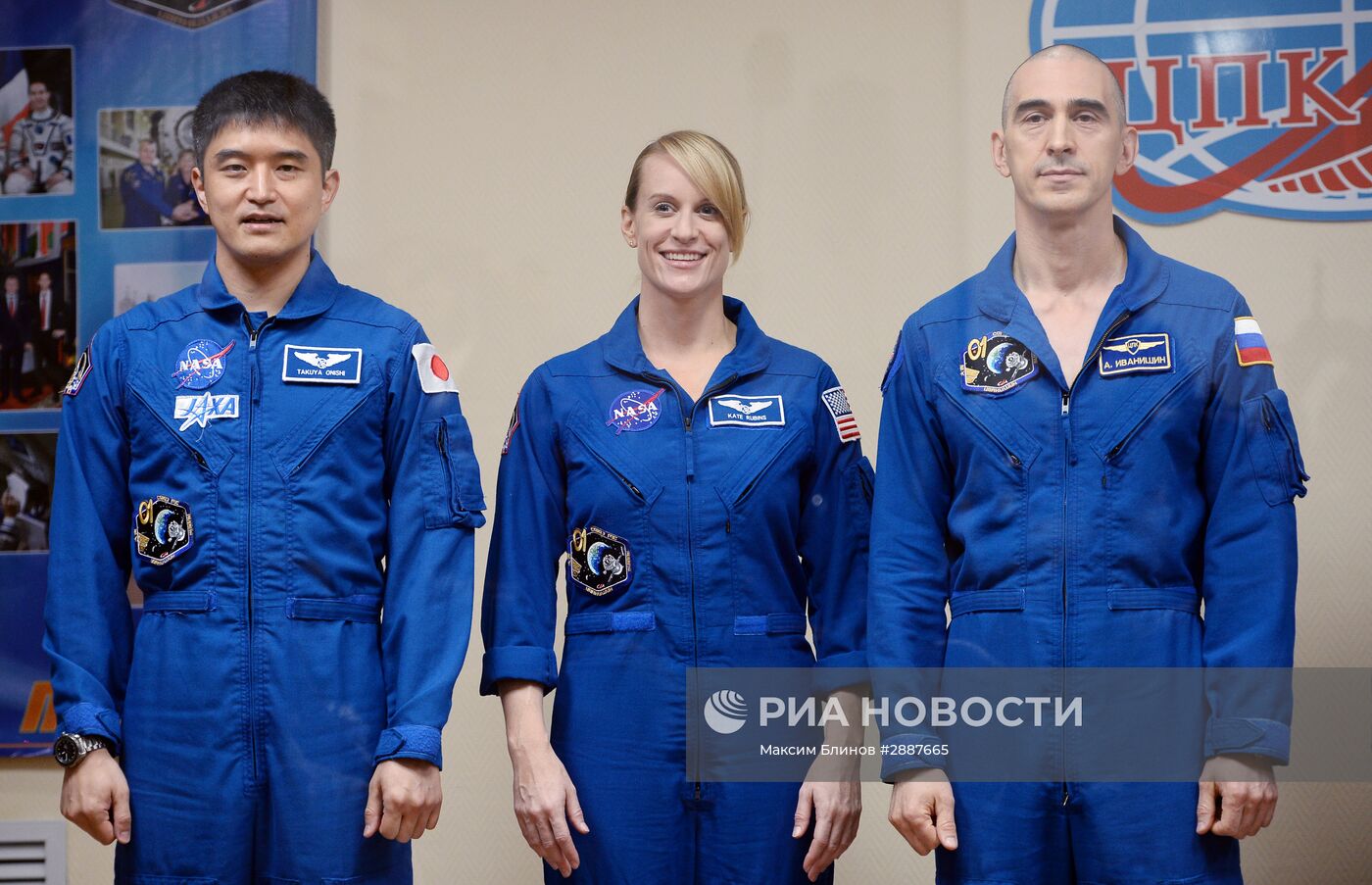 Пресс-конференция экипажа 48/49-й экспедиции на МКС