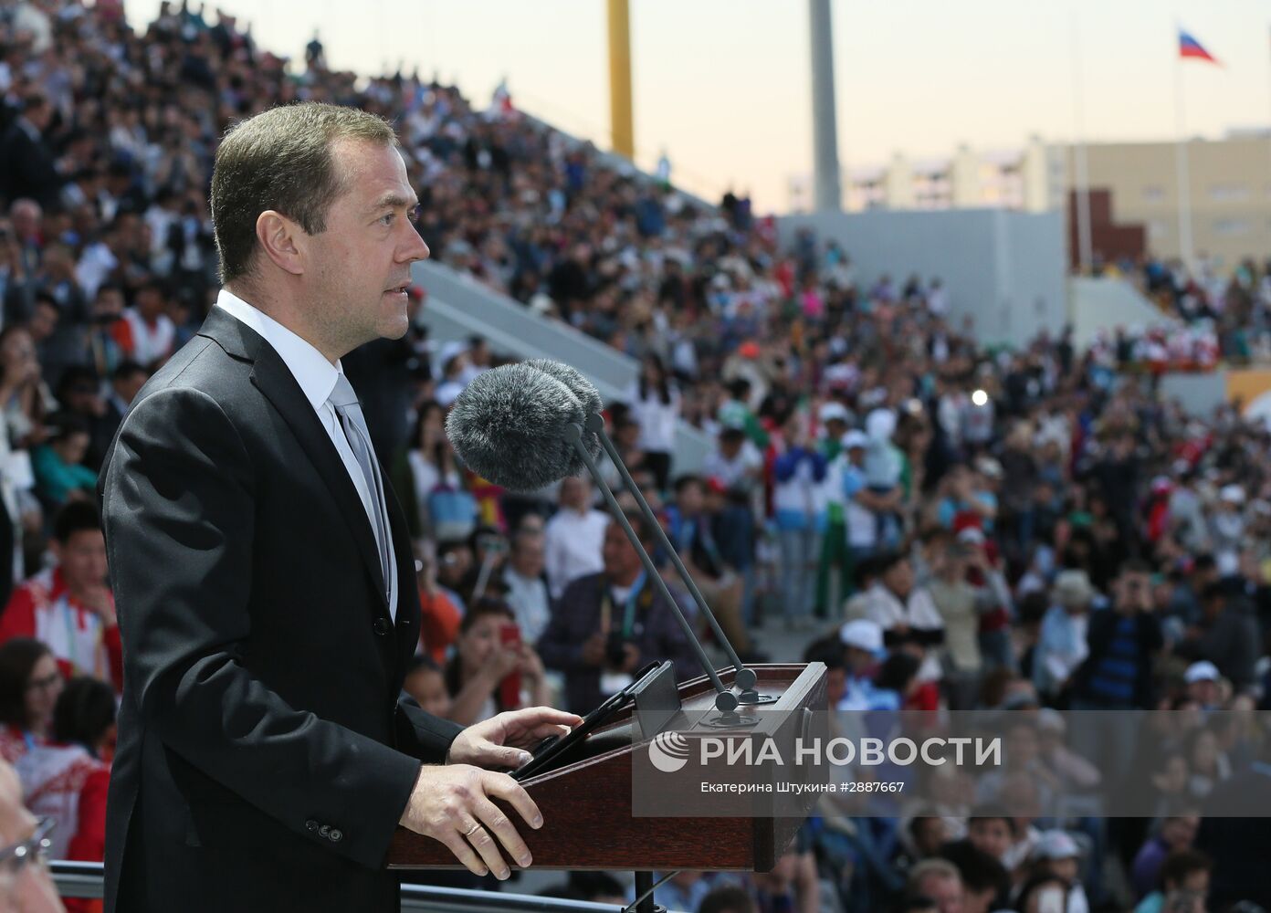 Рабочая поездка премьер-министра РФ Д. Медведева в Дальневосточный федеральный округ