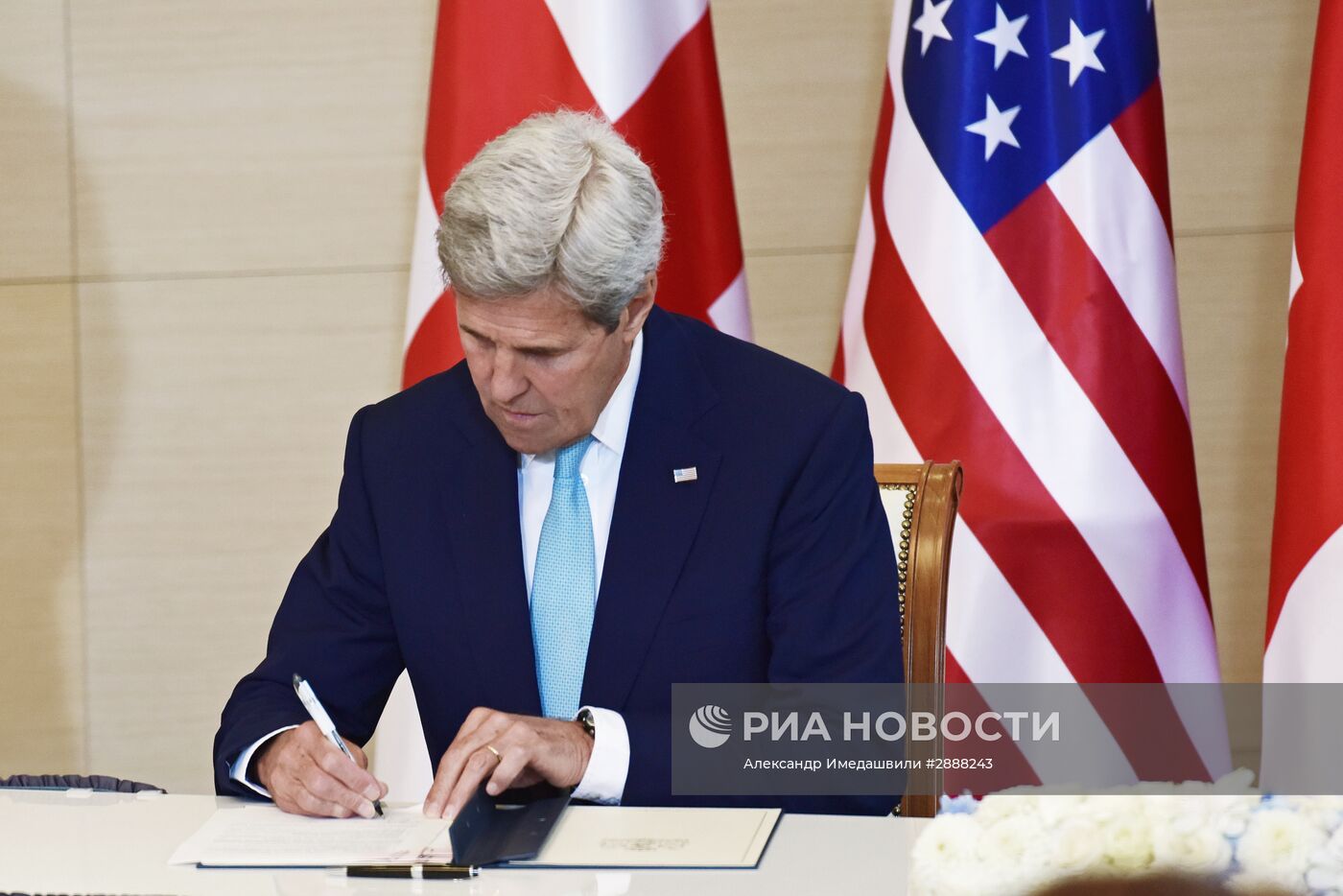 Визит Джона Керри в Грузию