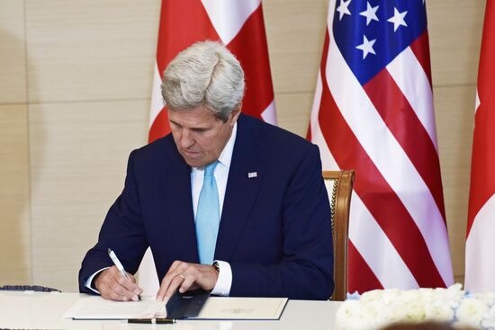 Визит Джона Керри в Грузию