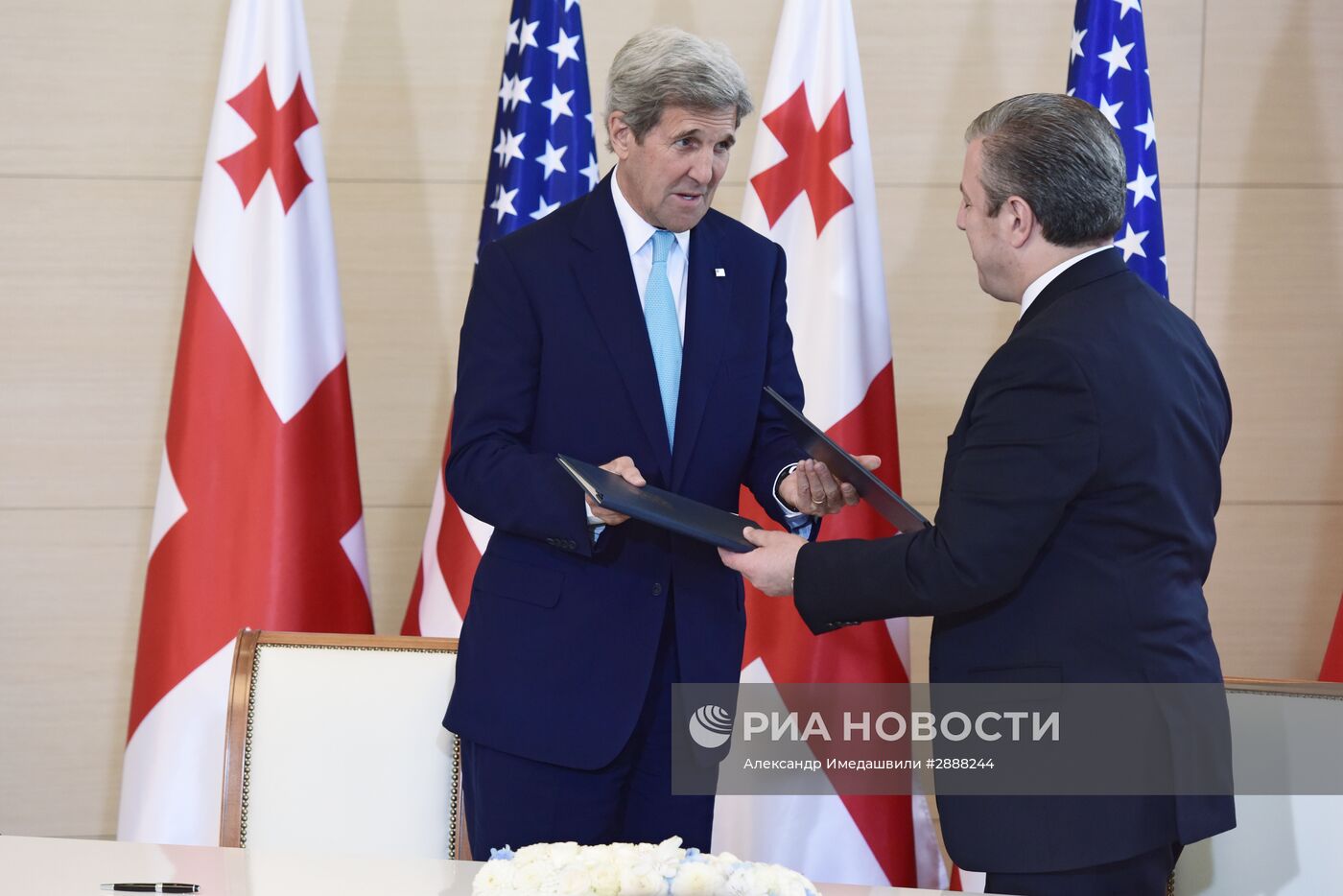 Визит Джона Керри в Грузию
