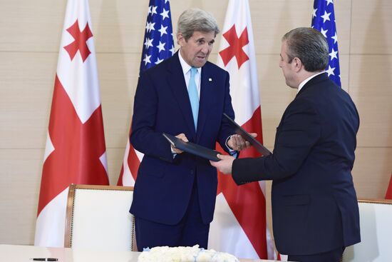 Визит Джона Керри в Грузию