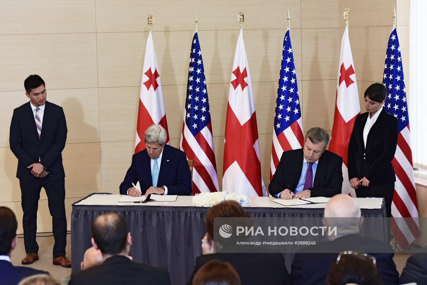 Визит Джона Керри в Грузию