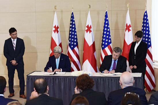 Визит Джона Керри в Грузию