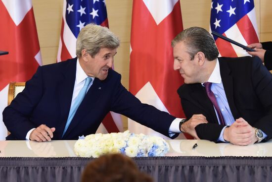 Визит Джона Керри в Грузию