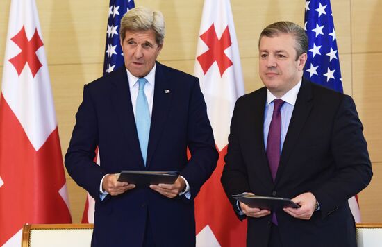 Визит Джона Керри в Грузию