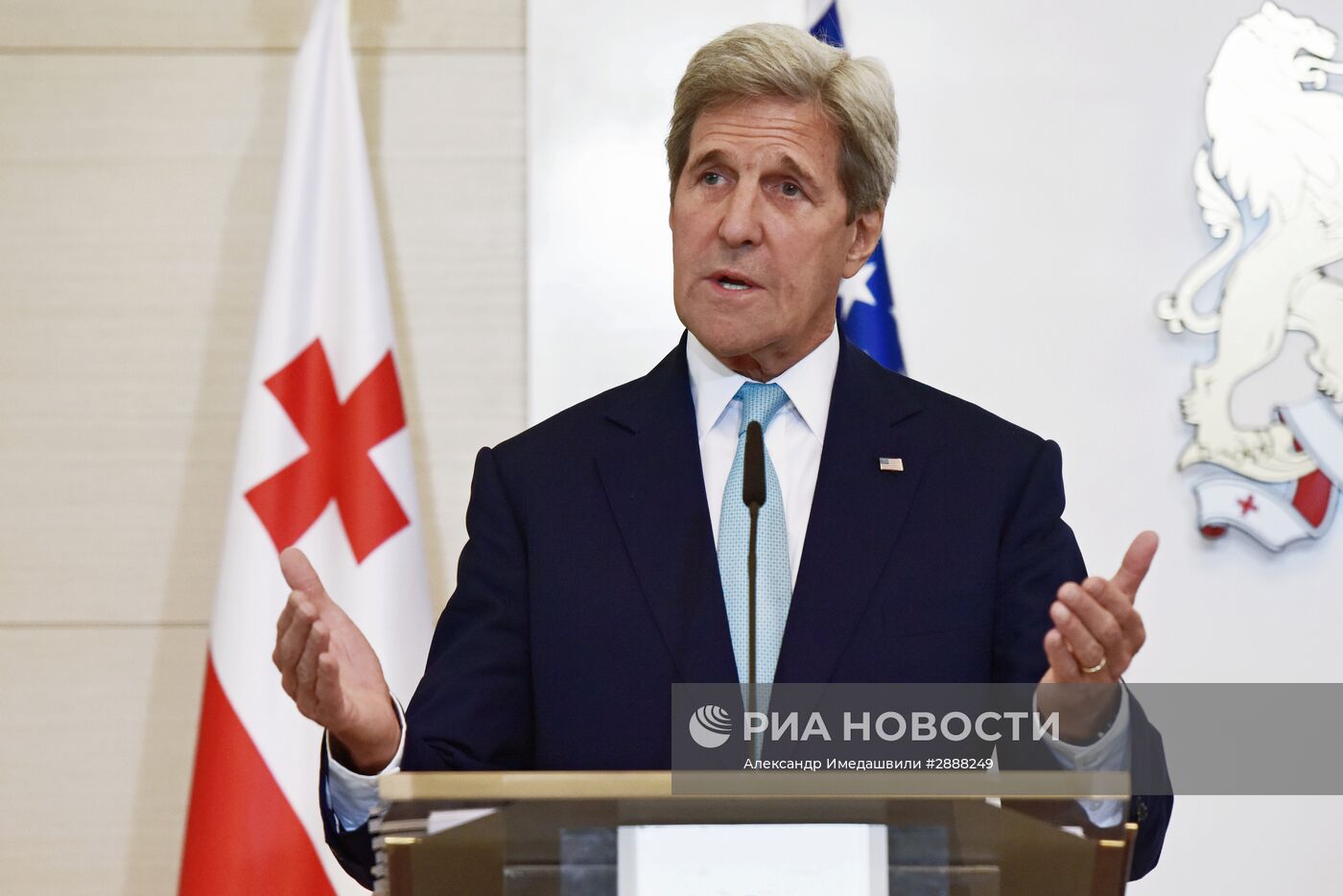 Визит Джона Керри в Грузию