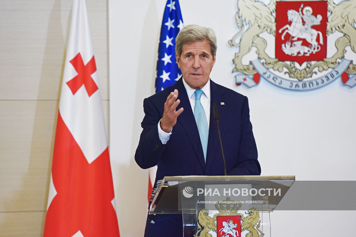 Визит Джона Керри в Грузию