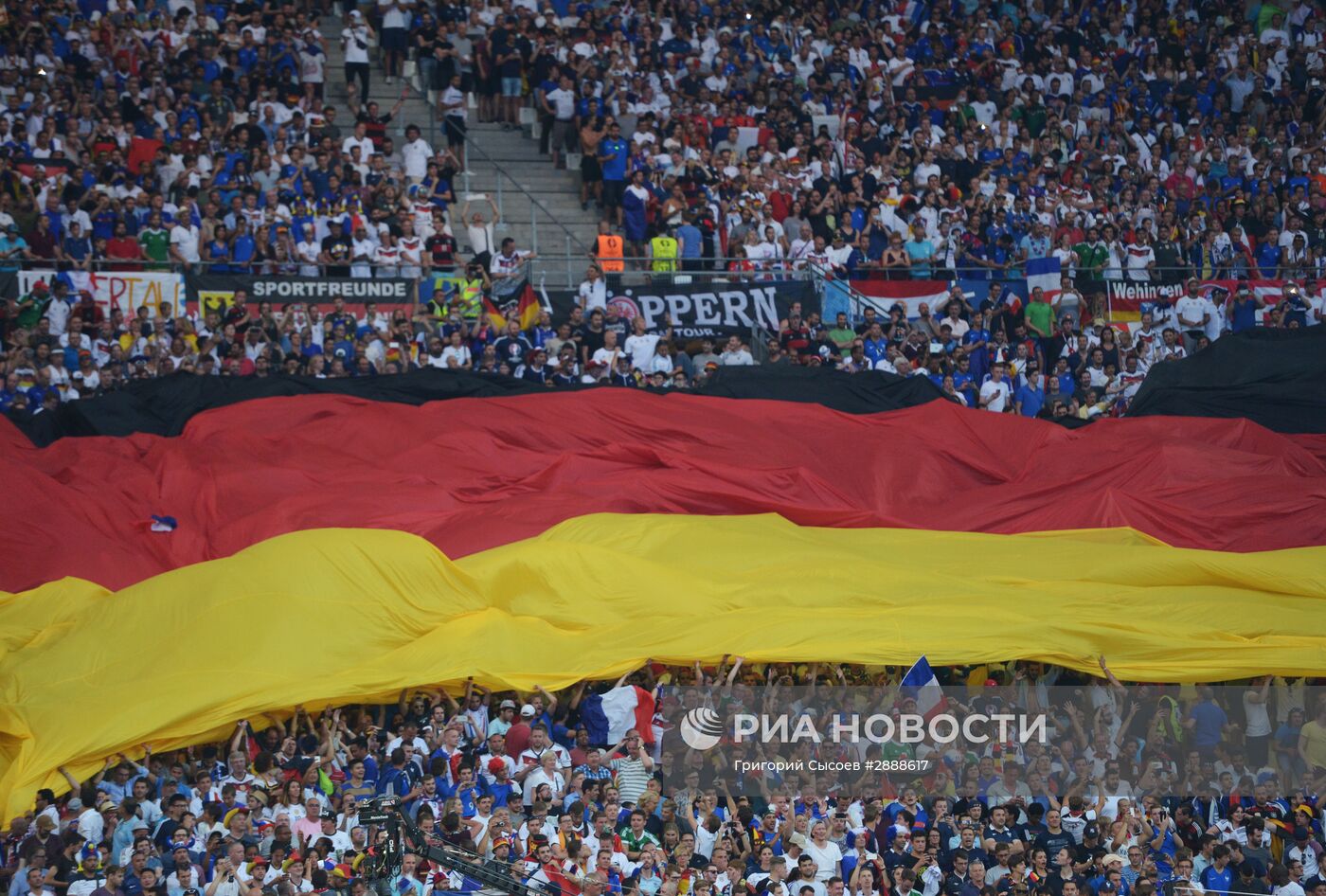 Футбол. Чемпионат Европы - 2016. Матч Германия - Франция