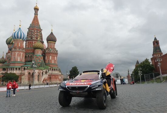 В Москве стартовало ралли "Шелковый путь - 2016"