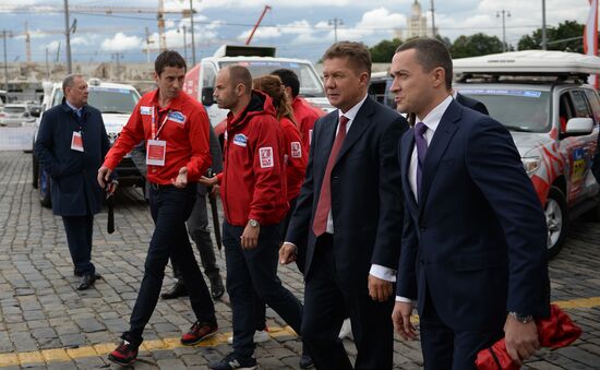 В Москве стартовало ралли "Шелковый путь - 2016"