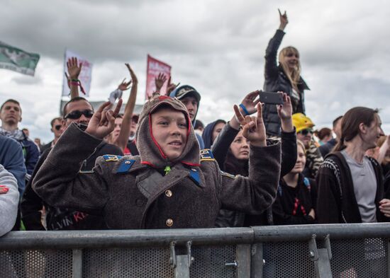 Музыкальный фестиваль "Нашествие 2016". День первый