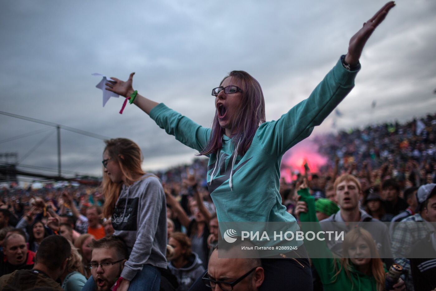 Музыкальный фестиваль "Нашествие 2016". День первый